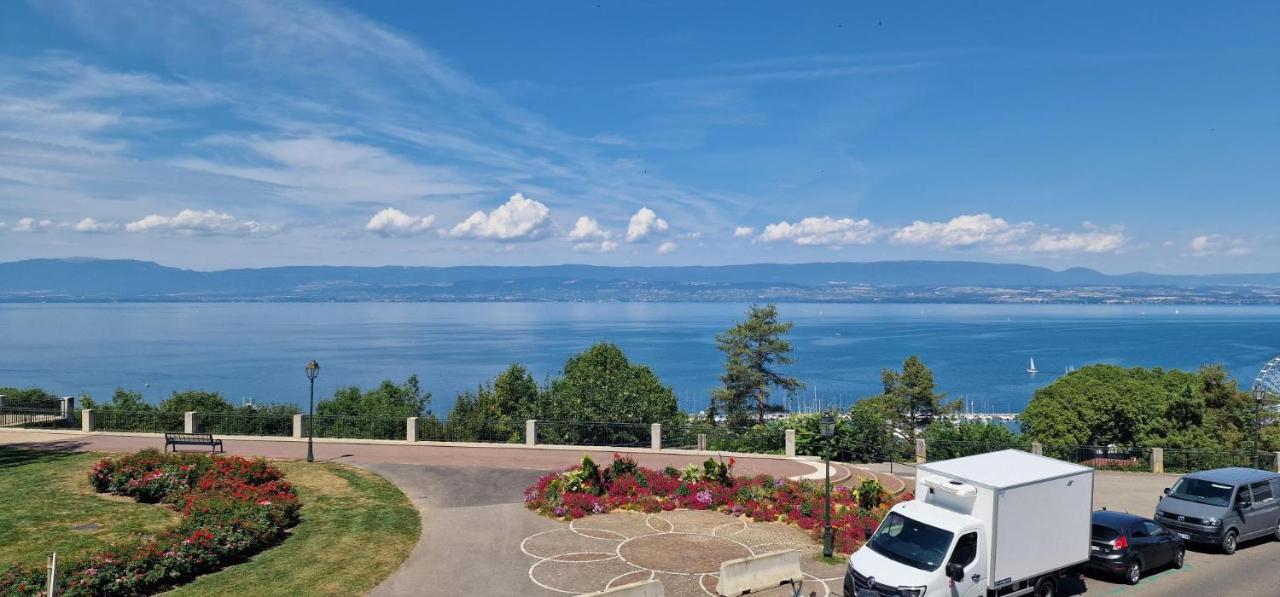 Ferienwohnung Le Bellevue 2 Thonon-les-Bains Exterior foto
