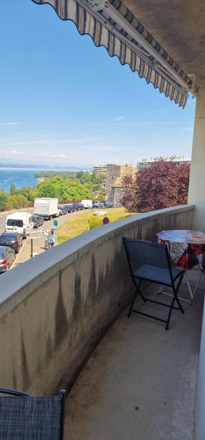 Ferienwohnung Le Bellevue 2 Thonon-les-Bains Exterior foto